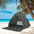 Eplze Automatic Pop Up Beach Tent Instant Portable Quick Sun Shelter for 2-3 Persons