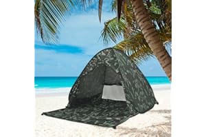 Eplze Automatic Pop Up Beach Tent Instant Portable Quick Sun Shelter for 2-3 Persons