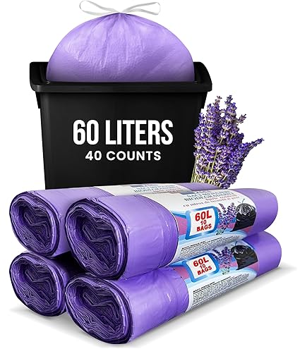 Kirkland - Scented Kitchen Drawstring Bags - Fresh Scent - 200 Bags (Damaged Packaging) - Best - View #2