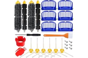 APZOVO Recambio Repuesto para iRobot Roomba 600 604 605 606 610 612 614 615 616 620 621 626 627 630 631 632 639 640 650 651 660 669 670 671 672 675 676 680 681 685 687 689 690 691 692 694 696 697 698