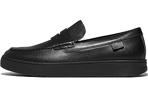 Fitflop Rally Mens Leather Penny Loafers, Mocassino Uomo