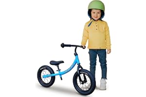 BANANA BIKE Banana GT Balance Bike - Lightweight Toddler Bike for 2, 3, 4, and 5 Year old Boys and Girls - No Pedal Bikes for kids with Adjustable Handlebar and seat - Aluminium, Air Tires - Training Bike
