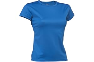 Asioka 356/16 Maglietta Tecnica a Maniche Corte, Donna