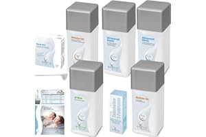 PoolSpezi Bayrol spaTime Mega Spar Kit de démarrage 7 pièces à l'oxygène actif Spa Time Kit de démarrage pour jacuzzi Surface pure Cartouche de test d'oxygène Granulés Activateur