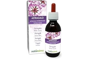 Astragalus (Astragalus membranaceus) Roots Alcohol-Free Mother Tincture Naturalma - Liquid in Drops 120 ml - Food Supplement - Vegan