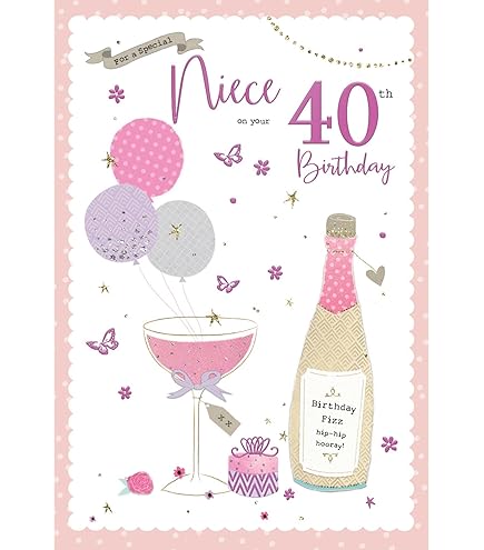 Large To A Wonderful Mum On Your 40th Birthday Card - Foil - Cherry Orchard | UK
