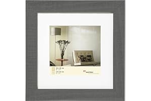 walther design Cadre photo walther design gris 20 x 20 cm Home Cadre en bois HO220D