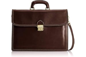 Chicca Tutto Moda Borsa uomo tracolla portadocumenti da Lavoro a Mano Organizer Cartella 24 ore in pelle