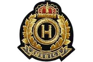 topt celte ecusson Couronne Royal Roi Reine Queen us USA amerique 7x6cm patche Insigne