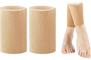 NQEUEPN Rekawy na Kostke, Wyscielane Skarpetki do Jazdy na Lyzwach Wkladki Zelowe do Kostek Ochraniacze na Kostki do Butów Nawilzanie Ochrona do Jazdy na Lyzwach Do Jazdy na Lyzwach Lyzwy Szyny Szelki