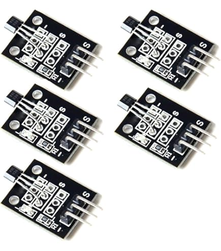 Resolutie 0,088°0-360 Graden Draaibare Hall-hoeksensor 0-5V Uitgang Volledige Cirkel 12Bit DC 5V