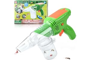 PLAY Attrape Insecte pour Enfants, Aspirateur Insecte avec Loupes pour Enfants, Attrape Araignée avec Aspiration Super Puissante, Exterieur Jouets Cadeaux pour Enfants de 3+ Ans
