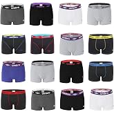 UMBRO Men's Cotton Boxer Briefs, Men's Underwear, Comfortable, Soft (Lot of 4)