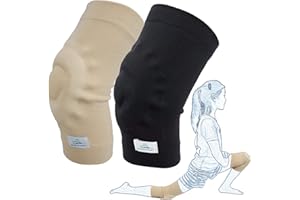 SKATING SPIRIT SKATINGSPIRIT Gel Knee Pads, Cushion and Support Knee Cap for Dancing Figure Skating Gymnastic, Youth and Adult (Medium)