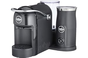 Lavazza A Modo Mio Jolie&Milk Black Machine à café, 1710 W, 1 Cups, ABS (Plastica), Noir