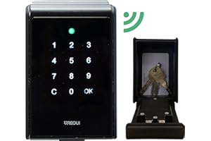 ARREGUI KEEPER-E SEG014 Boîte à Clés Connectée | Coffre de Sécurité pour Clés avec Bluetooth et Application Mobile| Boitier à Clé | Coffre Mural pour Clés pour Résidence de Tourisme| Smart Home | Noir