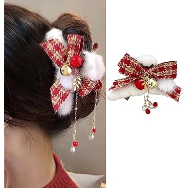 Thanksgiving Truthahn Stirnband & Haarspangen Set – Für Mädchen, Braun, 3-teilig