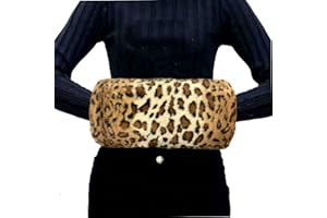 ‎EQLEF Handwärmer Fell, Kunstpelz Hand Muffs Weich Muff Fell Kuscheliger und Komfortabler Muff für Wärmende Hand für Den Winter