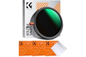 K&F CONCEPT Filtre 55mm ND2-32 Variable et Polarisant CPL et Black-Mist 1/4 3 en 1 pour Objectif Appareil Photo