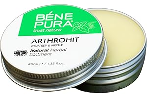 BENE PURA TRUST NATURE BenePura Arthrohit Comfrey Ointment, Natural Ointment for Joints, Stiffness and Swelling with Nettle, 40 ml