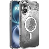 Minesk iPhone 16 i&ccedil;in ShineMag Serisi MagSafe ile Uyumlu G&ouml;z Alıcı ve Şık Metalize Arka Tasarım Y&uuml;ksek Kalite Materyal Premiu