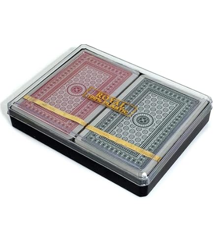 Daiso Plastic Playing Cards With Case : Amazon.ae: Toys