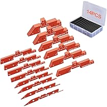 Opstellingsblokken Hoogtemeterset, 17-delig Precisie aluminium