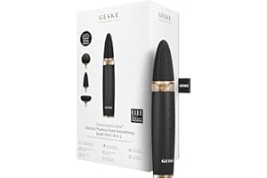 GESKE Electric Pumice Foot Smoothing Multi-Pen | 8 in 1 | Archivo Eléctrico y Exfoliador para Pies | 3 Accesorios de Piedra Pómez | Para Pies Suaves | Eliminación Avanzada de Callosidades