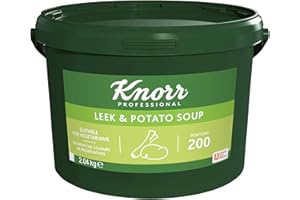 Knorr Professional Leek & Potato Soup Mix, 200 Portions (Makes 34 Litres)