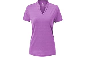 donhobo Damen T-Shirt Kurzarm V-Ausschnitte Laufshirt Sommer Leichte Atmungsaktiv Schnell Trockened Sport Fitness Running Yoga Tops