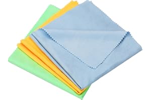 MOZEAT LENS 3 Stück Instrumenten Reinigungstuch 30x30cm Instrumenten-Poliertuch Gitarre Reinigungstücher Mikrofaser Reinigungstücher Für Gitarre Violine Klavier Blechbläser Trompete Saxophon Querflöte