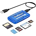 Onefavor SmartMedia Cards Reader Writer, All-in-1 USB Universal Multi ...