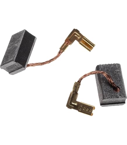 Balais Charbon 5x8x16 Mm Pour Meuleuse D'angle Bosch - Lot De 2 - Avec Arrêt Automatique - Remplace Référence 1607014176 - 2