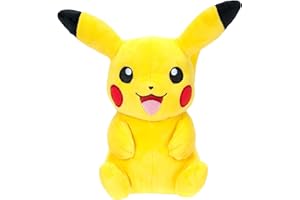 Pokémon Peluche Pikachu Peluche Douce de 20 cm avec des détails Authentiques