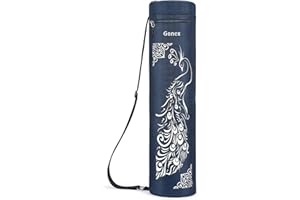 ‎GONEX Gonex Yogatasche, Yogamatte Tasche Durchgehender Reißverschluss für Robuste wasserdichte Yogamatten-Tragetasche mit Verstellbarem Schultergurt