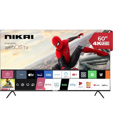KONKA 65 inch, Google TV, 4K UHD, Frameless, Smart, Shahid, Google