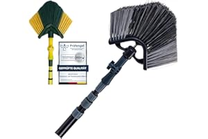 ‎NEUSTANLO Neustanlo | Eckbesen mit Teleskopstiel | 400 cm | ausziehbar mit Stiel | farblich Sortiert | ideal für Fassadenreinigung