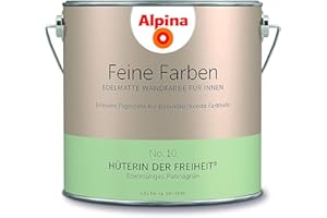 Alpina Feine Farben No. 10 Hüterin der Freiheit® edelmatt 2,5 Liter - Edelmütiges Patinagrün