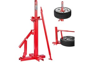 VEVOR Manuell däckmonteringsmaskin, bärbar handpärlbrytare, monteringsverktyg för 20,3 cm till 40,6 cm däck, kompatibel med s