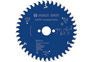 Bosch Professional Brzeszczot do piły tarczowej Expert for Laminated Panel (laminat, 140 x 20 x 1,8 mm, 42 zęby, akcesoria do piły tarczowej)