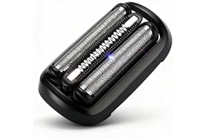 PANLOUTING Remplacement Tête de Rasoir, Grille et Couteau Pièce Détachée compatible avec Braun Série 5/6 53B, 5018s, 5020s, 5035s, 5049cs, 5050cs, 5762, 6020s, 6075cc, 6090cc