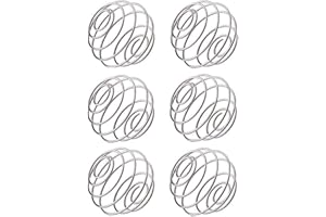 Grizef 6 Stück Edelstahl Protein Shaker, Stainless Steel Mixing Ball Kugel Protein Mixer Sport Fitness Shaker Eiweiß Shaker Bottle Cup Wire Whisk…