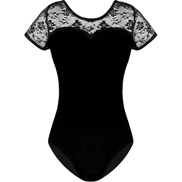 Robe Danse Femme Asymétrique Tutu Justaucorps - Coton & Maille - Sans Manches - Pour Gymnastique, Salsa, Spectacle