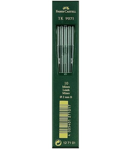 ROtring 300 Vulpotlood - 2,0 Mm - Navulbaar Met Puntenslijper Onder De Dop Zwart 1 Stuk