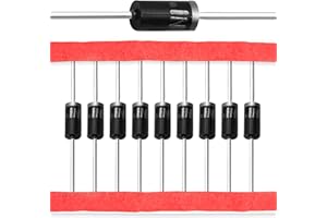 (Lot de 100 pièces) Chanzon 1N4007 Diode de redressement 1A 1000V DO-41 (DO-204AL) Axial 4007 IN4007 1 Amp 1000 Volt Diodes électroniques au silicium