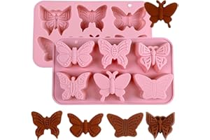 Orapink 1 Molde de Silicona de Navidad para Chocolate, Hombre de Jengibre, árbol de Navidad, Papá Noel, Calcetín de Navidad, Muñeco de Nieve y Campana, Moldes de Caramelo de Chocolate 3D para Navidad