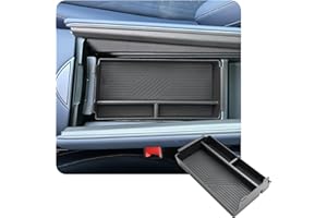 CDEFG Kompatibel mit Cupra Tavascan 2025 2026 Mittelkonsole Armlehne Handschuhfach Aufbewahrungsbox Auto Center Console Organizer Tray Tavascan VZ Zubehör