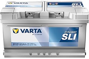 Varta Batterie de voiture F17 Blue Dynamic, 58380, 12V, 80 Ah, 740 A.