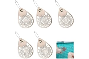 PENMOL 5Pcs Needle Threaders Set,Durable Needle Threader,Fast Needle Threaders Hand Sewing,Convenient Sewing Machine Needle Threader,Suitable for Elderly,Mom,Wife or Friends Who Love Sewing Work