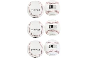 Thorza Weighted Baseballs for Throwing - Training Balls to Help Increase Pitch Velocity